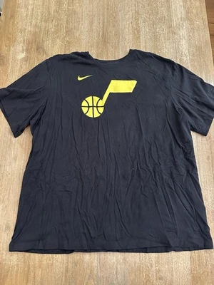 Nike Utah Jazz t-shirt Men’s size 2XL XXL Black - Image 1 of 4