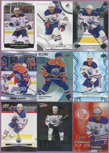 🏒 ENORME LOTE DE 42 CARTAS DIFERENTES EDMONTON OILERS CAPITÁN CONNOR MCDAVID CANADÁ - Imagen 1 de 4