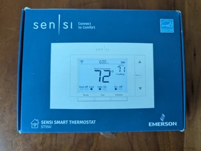 Sensi Programmable Wi-Fi Smart Thermostat ST55U w/ Intuitive Mobile App - Image 1 of 3