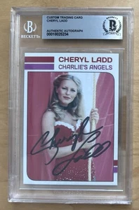 Cheryl Ladd Signed Custom Charlie’s Angels Trading Card BAS Auto - Picture 1 of 1