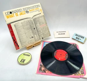 Leonard Bernstein What Is Jazz - EX/VG+ 1956 Ultrasonic Clean - Imagen 1 de 3