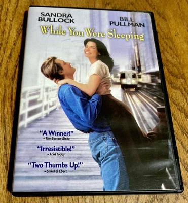 While You Were Sleeping (1995 DVD) Sandra Bullock Bill Pullman romantic comedy - Image 1 of 4
