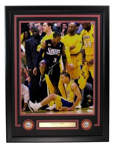 Allen Iverson 76ers Signed/Autographed 16x20 Photo Framed JSA 135910 - Picture 1 of 4