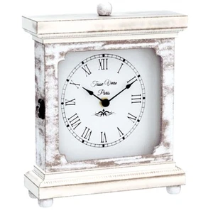 Orologio Rustico da Mensola (Silenzioso) per Soggiorno Mantello, Tavolo o Scrivania 9" X 7" Far... - Foto 1 di 6
