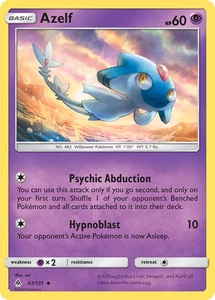 Azelf 43/131 Forbidden Light Pokemon Card NM - Picture 1 of 1