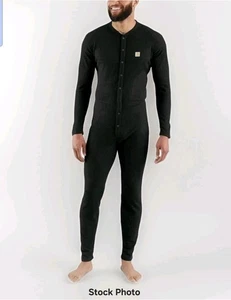 Carhartt Herren Midweight Cotton Blend Waffle Union Suit/Long Johns 3XL OPEN PKG - Bild 1 von 5