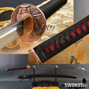 Espada Katana Samurai Japonesa de Acero Plegada Forjada a Mano Hoja Afilada Funcional - Imagen 1 de 12