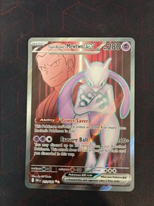 Team Rocket's Mewtwo ex 213/182 Sv10: Destined Rivals Holo - Picture 1 of 2