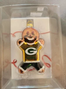 Fingerbread Man Green Bay Packers Ornament - Picture 1 of 1