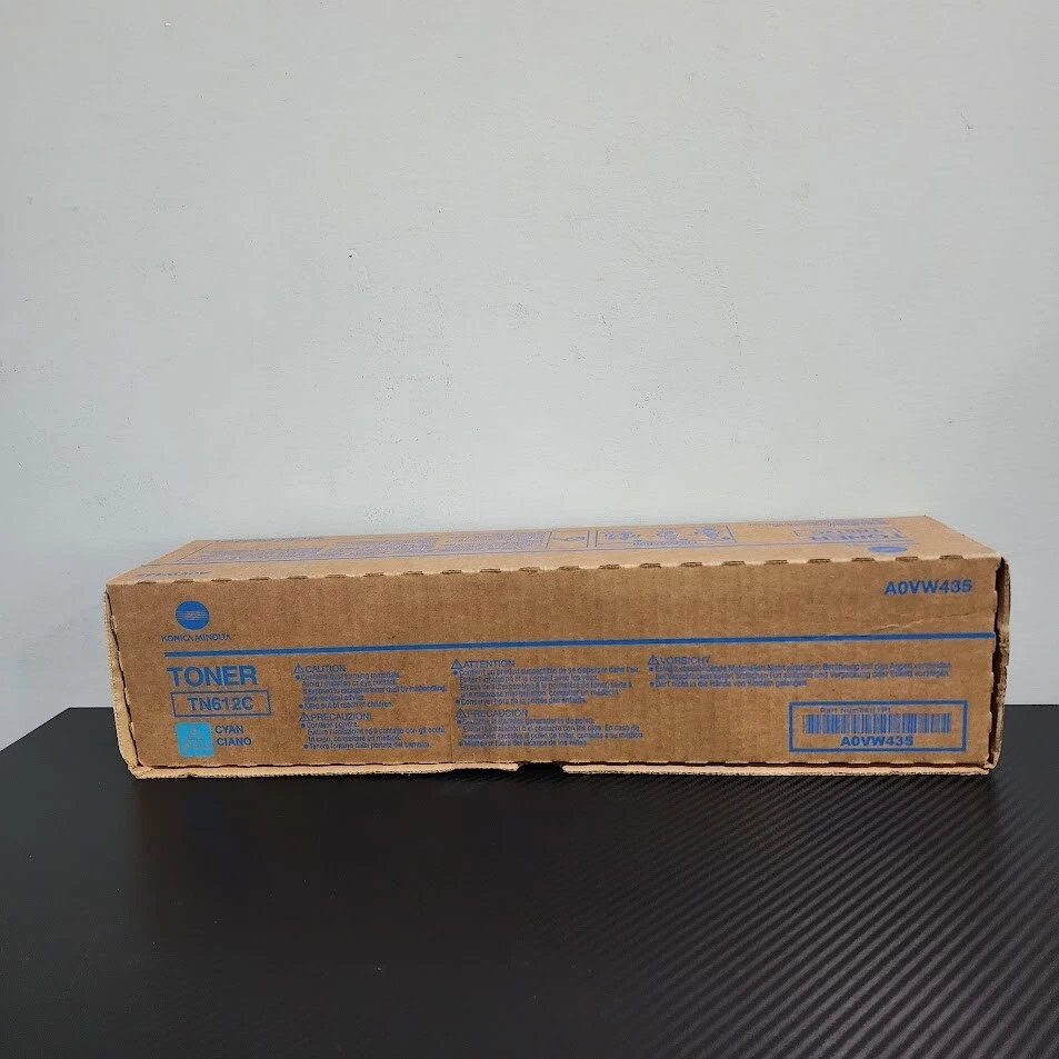 Cartucho de tóner cian Konica Minolta TN612C A0VW435 Foto 1 de 1