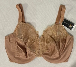 NWT Wacoal Slim Silhouette Underwire Minimizer 857361 269 Beige Bra Size 38H $72 - Picture 1 of 2