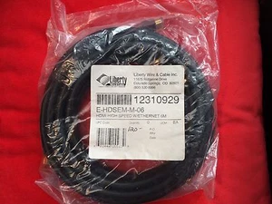 Liberty 6 meter high speed HDMI cable with eithernet CL2 in wall rated - Bild 1 von 2