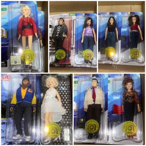 Lot Of MEGO 8" Figures Teen Wolf, Elvis, Marilyn, Charmed, Married With Children Cover