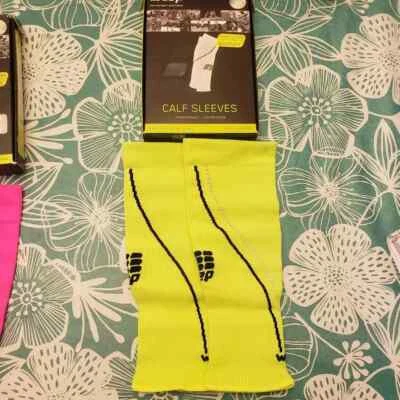 Mangas de pantorrilla de compresión CEP 2.0 - 3.0 para mujer ELIGE talla color correr atlético Foto 1 de 4