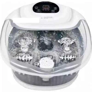 Foot Spa Bath Massager with Heat & Bubbles Massage Pedicure Tub Foot Soaker Gift - Picture 1 of 5