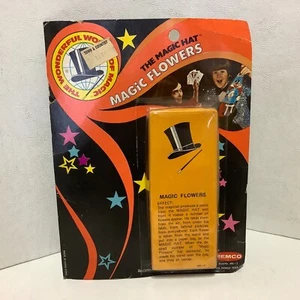 RARE New Vintage 1975 Remco The Magic Hat Magic Flowers See Pics - Picture 1 of 4
