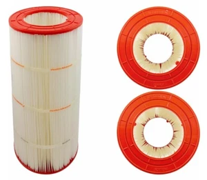 Pleatco PWW100 Pool Filter Cartridge, 100sqft, 6"OT&OB, 10"Dia, 19.25"Long, 4oz - Picture 1 of 7