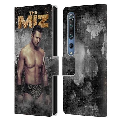 FUNDA BILLETERA LIBRO CUERO OFICIAL WWE THE MIZ PARA TELÉFONOS XIAOMI. Foto 1 de 4