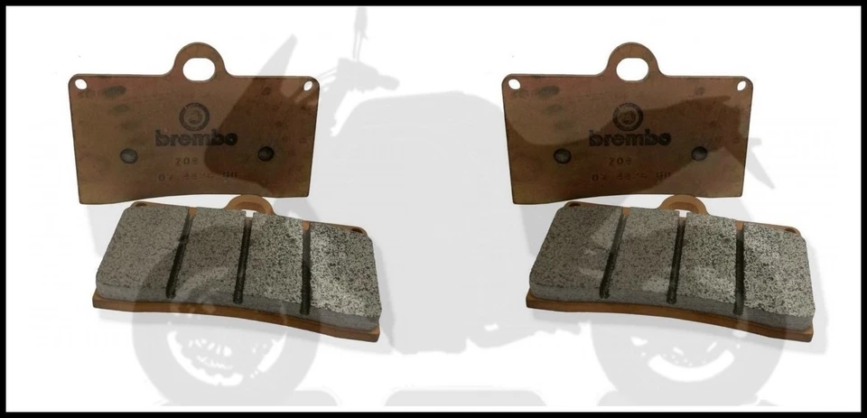 NUOVE 2 COPPIE PASTIGLIE ORIGINALI BREMBO PER YAMAHA	FZ6 600 S2 2009 - Immagine 1 di 1