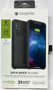 mophie Juice Pack Access Battery Charging Case for iPhone XS Max - Picture 1 of 5