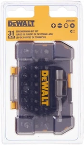 DEWALT DWAX100 Screwdriving Magnetic Durable Set 31 Piece Silver S2 Modified Bit - Picture 1 of 6