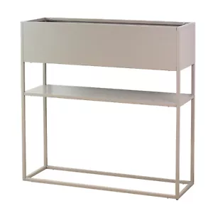 osoltus Pflanzkasten Raumteiler cube warmgrey grau Konsole 80cm - Bild 1 von 7