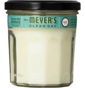 Mrs Meyers Soy Candle Basil Scent - 7.2 Oz - EACH - Picture 1 of 3