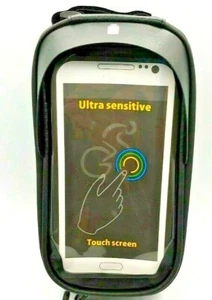 Bike Bicycle Safety Phone Front Frame Bag Compatable 6.5 i-Phone Plus XS Samsung - Picture 1 of 9