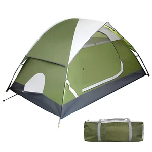 2 Person Tents for Camping - Waterproof Lightweight Outdoor Camping Tents 5 Lb - Picture 1 of 12