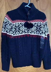 Ralph Lauren Fair Isle Cotton/wool Blend sweater Boys , Size : 6 - Picture 1 of 4