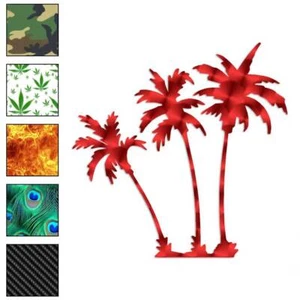 Palm Trees Hawaii, Vinyl Decal Sticker, 40 Patterns & 3 Sizes, #1778 - Picture 1 of 41