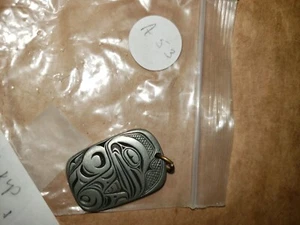 Indianer Vintage Friedrich Zinn Kanada, Ohrringe und Anhänger - Bild 1 von 4