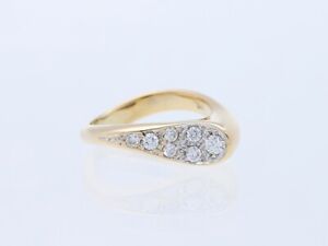 vintage Designer Ring Brillanten 585 Rosé Gold 14 Karat