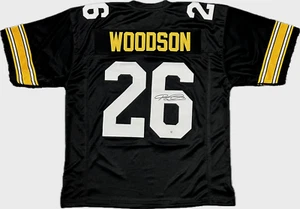 Rod Woodson Signed Autographed Custom Black/White Jersey JSA Authenticated - Picture 1 of 3