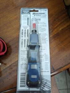 Platinum Tools 13156C Cat3/5/5e/6 NeverDull w/110 Style Blade Punchdown Tool - Picture 1 of 1