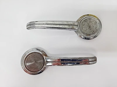 Оригинальный комплект внутренних дверных ручек GM 5719472 1965-1967 Chevy/Buick/Pontiac/Olds (663) - Изображение 1 из 4