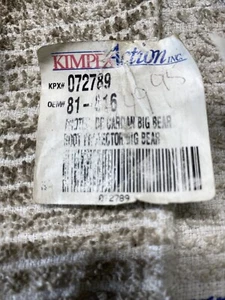 Kimpex Action Inc 072789 Oem #81-116 Boot Protector Big Bear - Picture 1 of 6