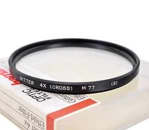 Hoya Lattice Filter (Cross) Star 4x 77 MM - Picture 1 of 1