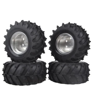 Ruedas Beadlock de aluminio neumáticos para Tamiya BlackFoot Monster Beetle Mud Blaster - Imagen 1 de 6