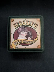 Vintage 1999 Hershey's Milk Chocolate Metal Tin Box Vintage Edition Rare - Picture 1 of 5