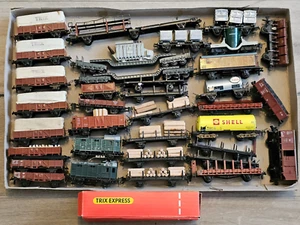 Trix Express H0 Konvolut Güterwagen Bastelware / Ersatzteilspender (35 Stück) - Bild 1 von 5