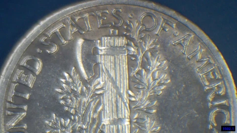1938 S Full Bands Mercury Dime Raw uncertified Cover