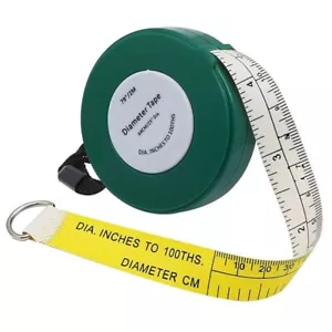 Cinta de diámetro de árbol 2000 mm 79 pulgadas PVC suave retráctil medición profesional - Imagen 1 de 7