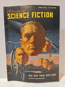 ASTOUNDING SCIENCE FICTION Jun 1951 - Eric Frank Russell, Isaac Asimov + More - Picture 1 of 5