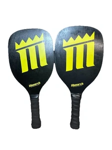 Monarch Pickleball Paddel schwarz und grün 2er Set  - Bild 1 von 6