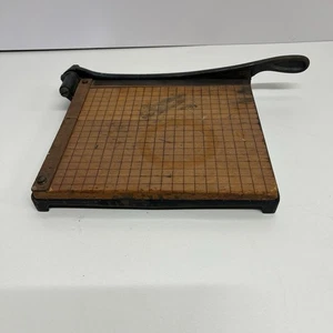 Antique Paper Cutter Made By Eastman Kodak Rochester New York 11” X 10” - Picture 1 of 6