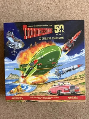 Thunderbirds Board Game 50th Anniversary Co-Operative Edition Open Unused - Image 1 of 4