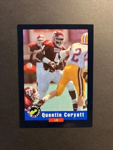 1992 Classic Blister #3 Quentin Coryatt - Picture 1 of 2
