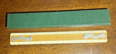 K & E Keuffel & Esser Paragon 1375P-2 Drafting Machine Scale 12” Ruler w/ Box - Image 1 of 4