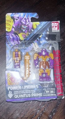 Takara Tomy Transformers PP-20 Quintus Prime con Bludgeon Japón MISP Foto 1 de 2